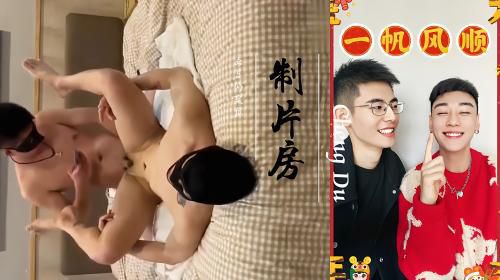 [制片房]抖音网红脏脏星被着男友和肌肉男开房啪啪