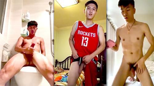 推荐[直男系列]运动系腹肌体育生合集，粗长大鸡巴精液好多