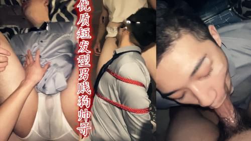 优质短发型男贱狗帅哥 (上，推荐)