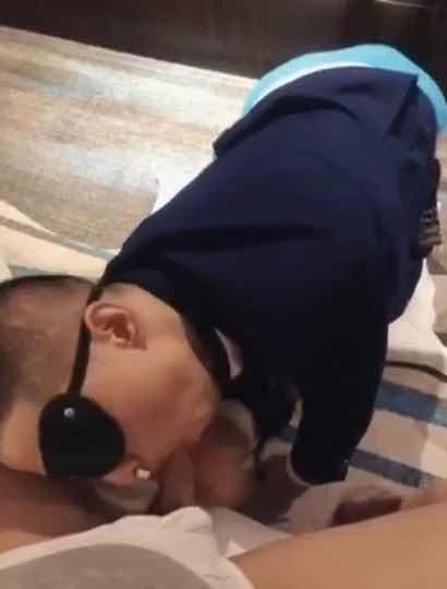 寸头小狗奴，舔基吃蛋蛋~被操射