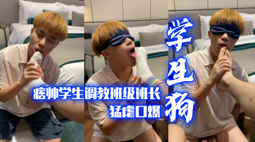 [推荐福利]痞帅学生调教班级班长 猛虐口爆