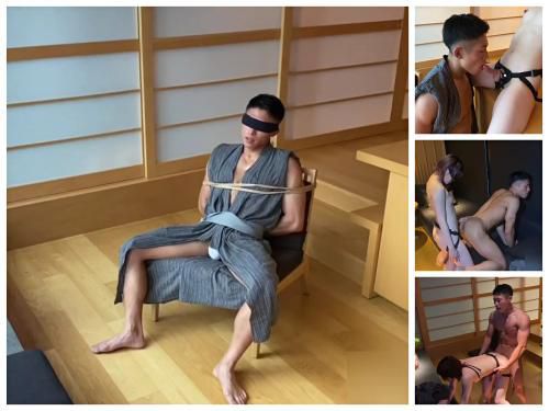 女人戴假屌和男人互插 上集