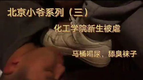 [奴]北京小爷系列（三）化工学院新生被虐，马桶喝尿！