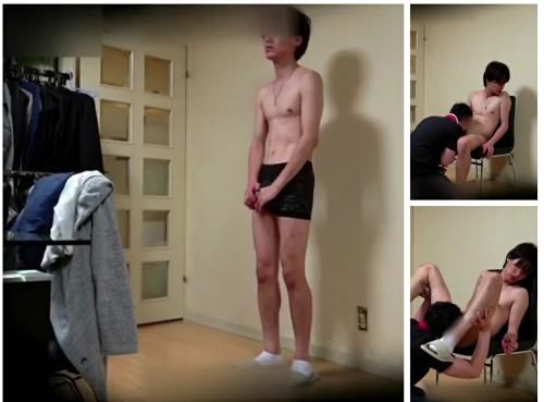 偷拍男優面試現場，直男被面試官套路